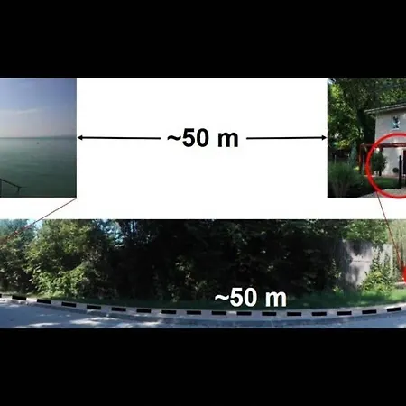 Prázdninový dům Peaceful Designer 50 Meters From Balaton, Ideal For Families