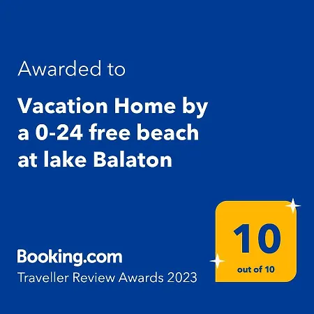 Peaceful Designer 50 Meters From Balaton, Ideal For Families Vakantiehuis Balatonakarattya